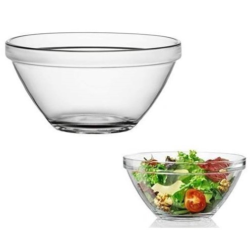 ENSALADERA BORMIOLI POMPEI 20CMS VIDRIO